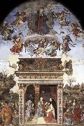 Filippino Lippi Assumption and Annunciation Spain oil painting artist